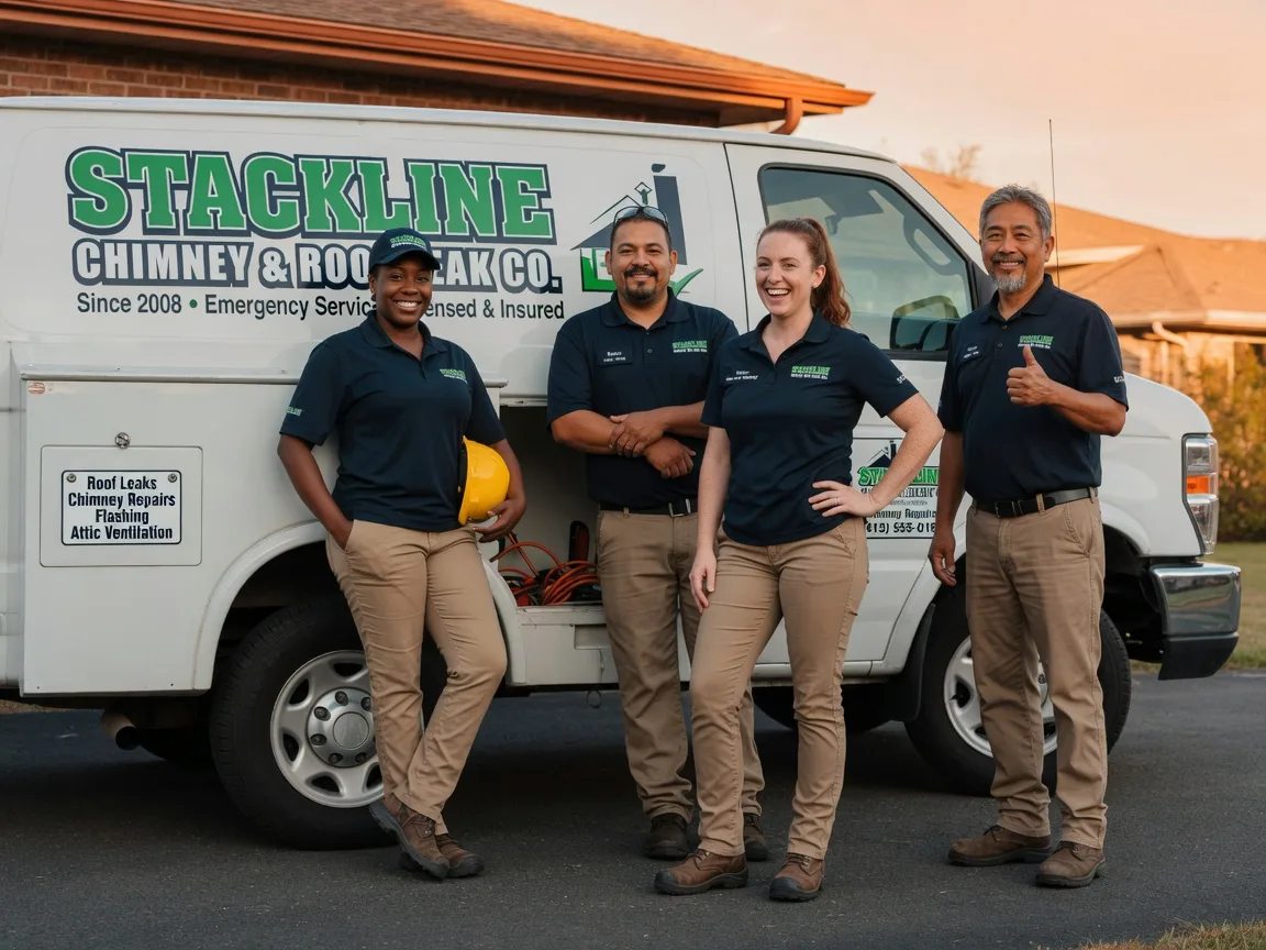 Chimney flashing repair company in Wakonda, SD